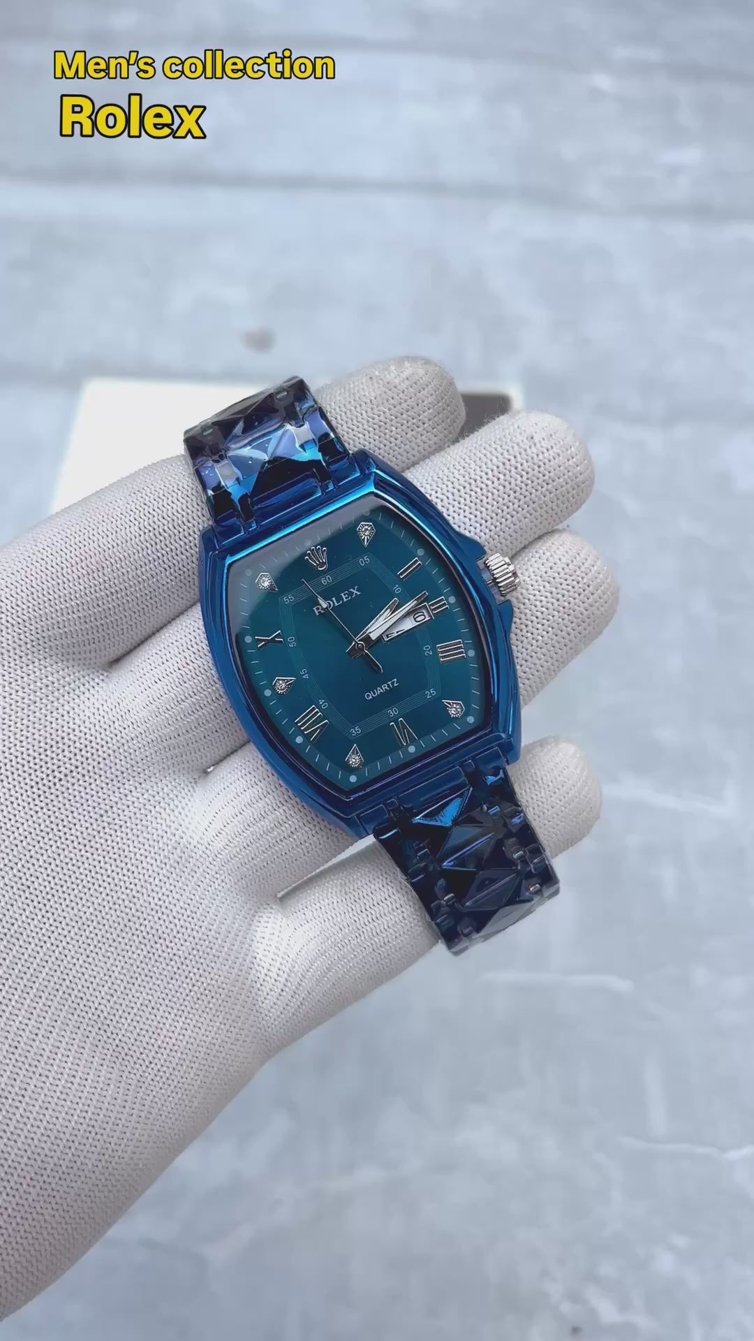 ROLEX CELLINI BLUE