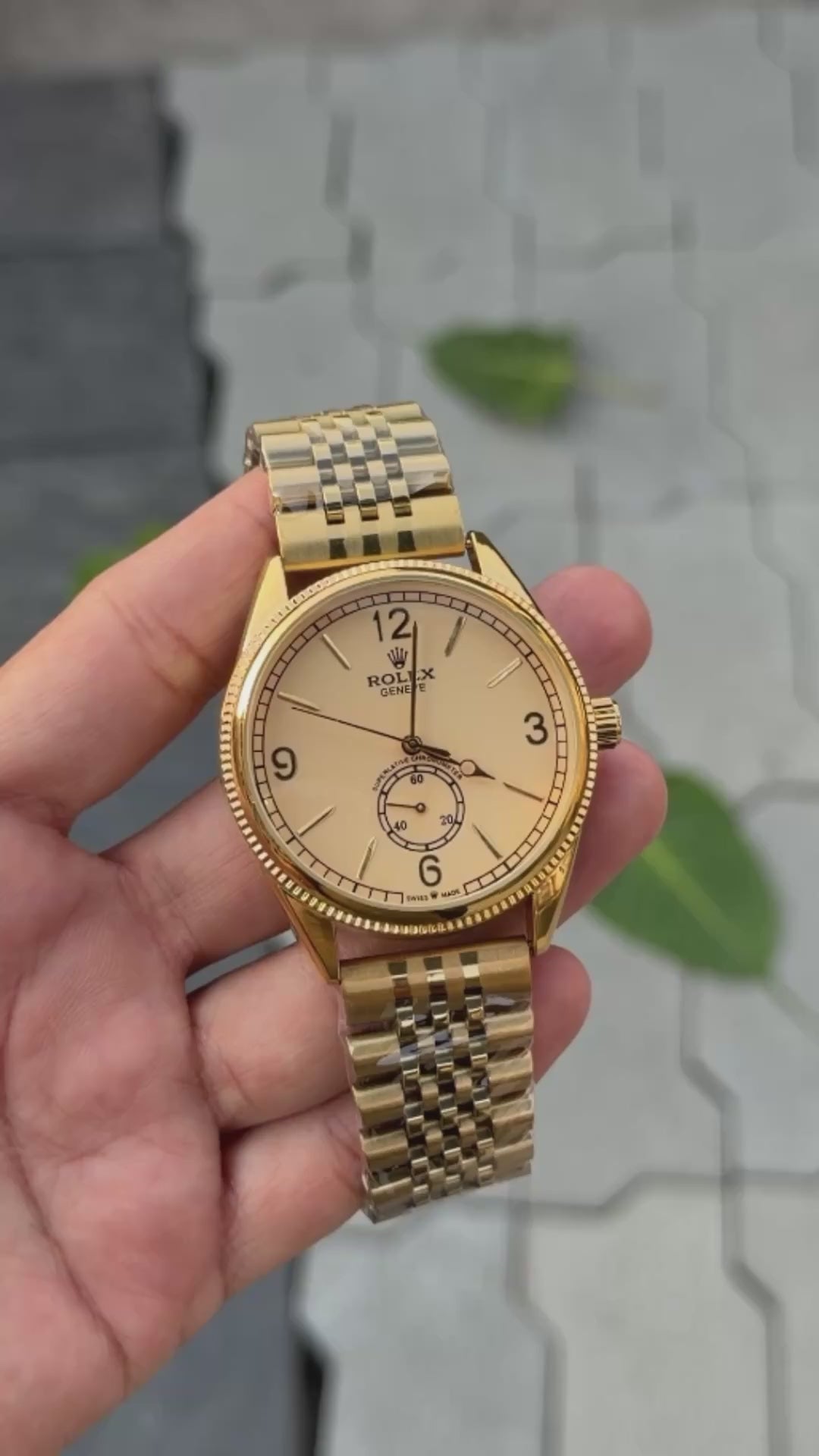 ROLEX 1908 AUTOMATIC FULL GOLD