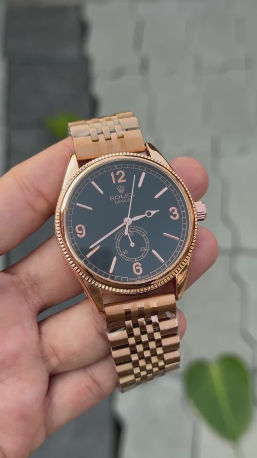 ROLEX 1908 AUTOMATIC COPPER BLACK