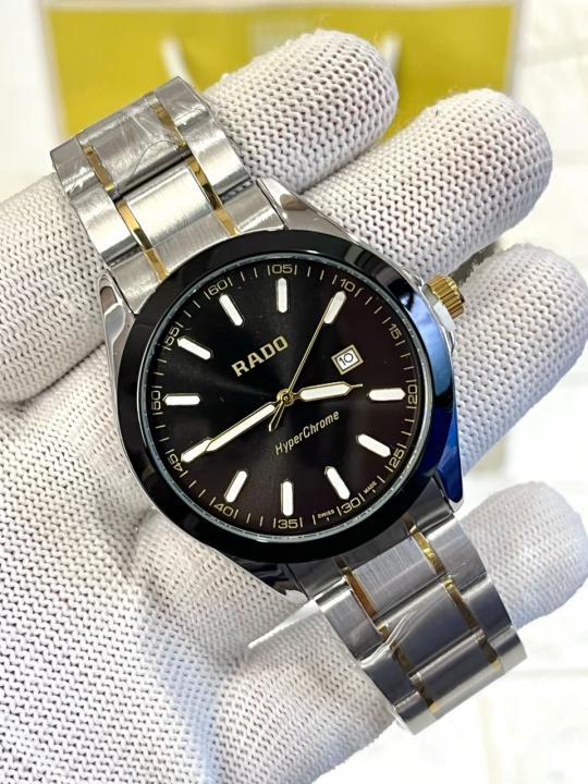 RADO HYPERCHROME – BLACK DIAL TWO-TONE EDITION