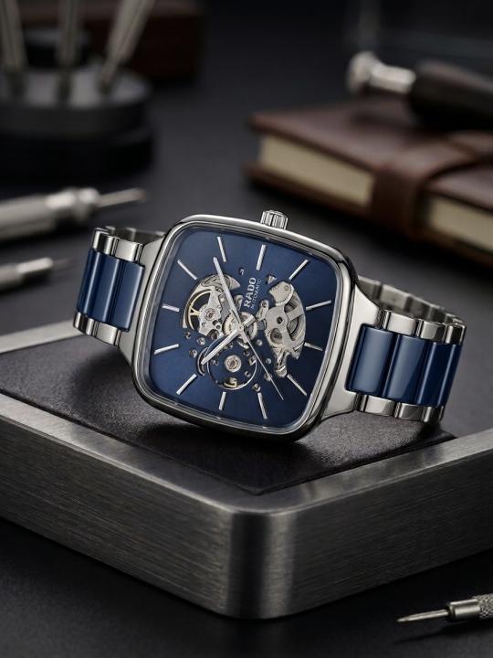 RADO AUTOMATIC WC 1304 SLIVER BLUE