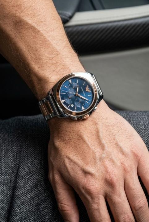 EMPORIO ARMANI DUAL TONE BLUE WC 1309
