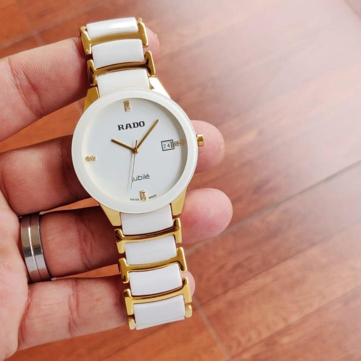 RADO JUBILE WHITE BLACK (FOR MEN)