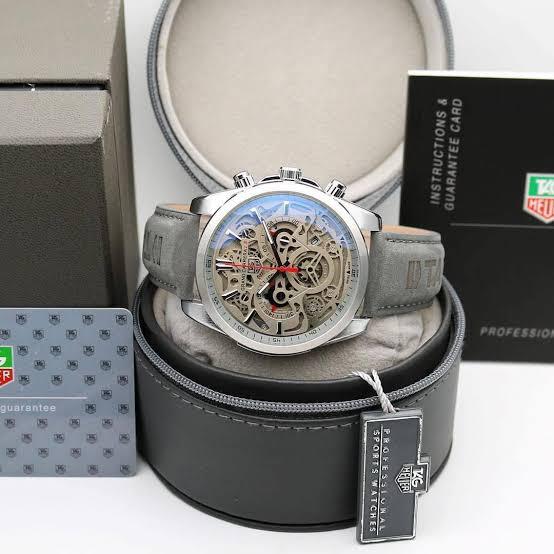 TAG HEUER CR7 DIAGNO GREY CHRONOGRAPH WATCH