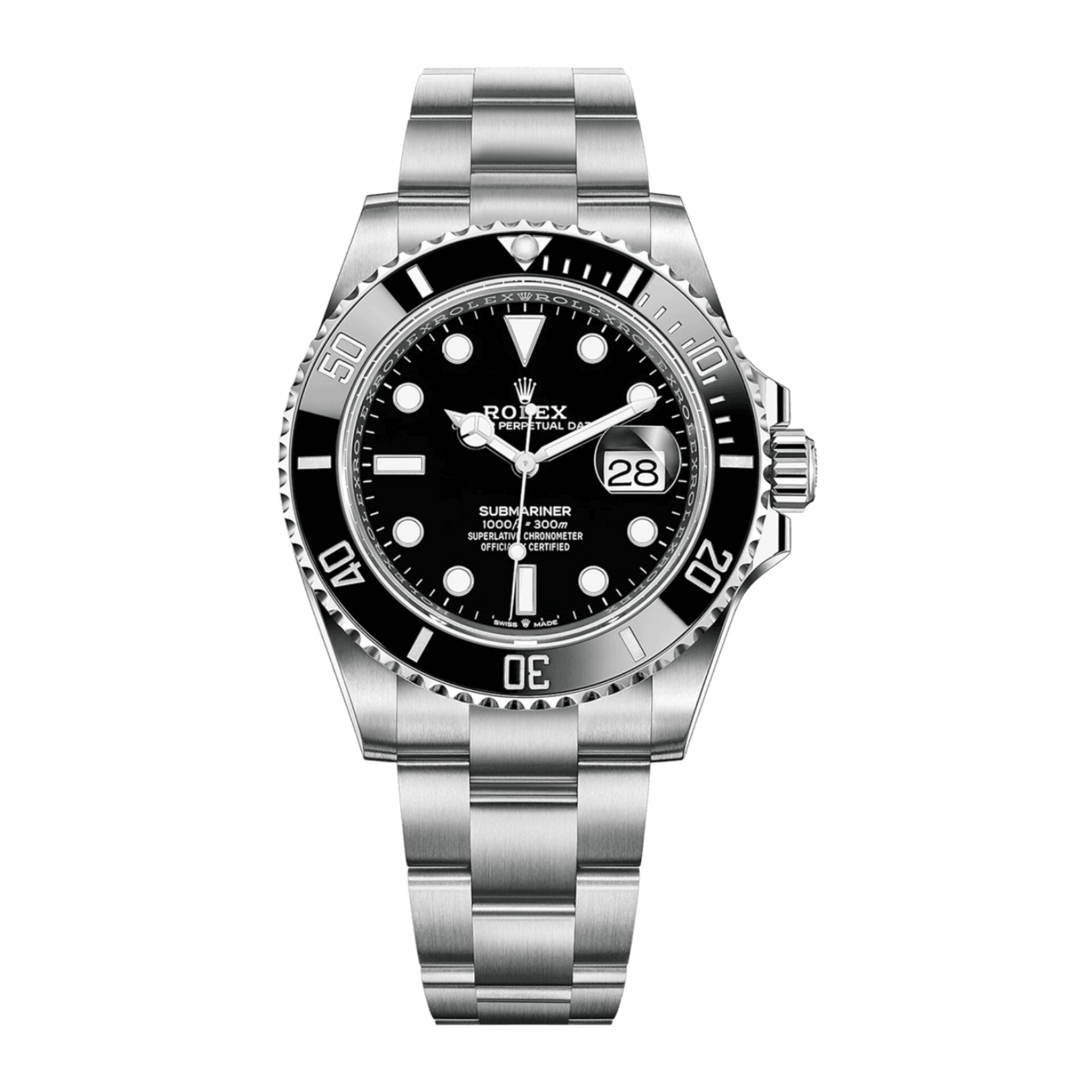 ROLEX SUBMARINER  SILVER BLACK (CELL MODEL)