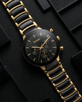 RADO CENTRIX CHRONOGRAPH BLACK-GOLD