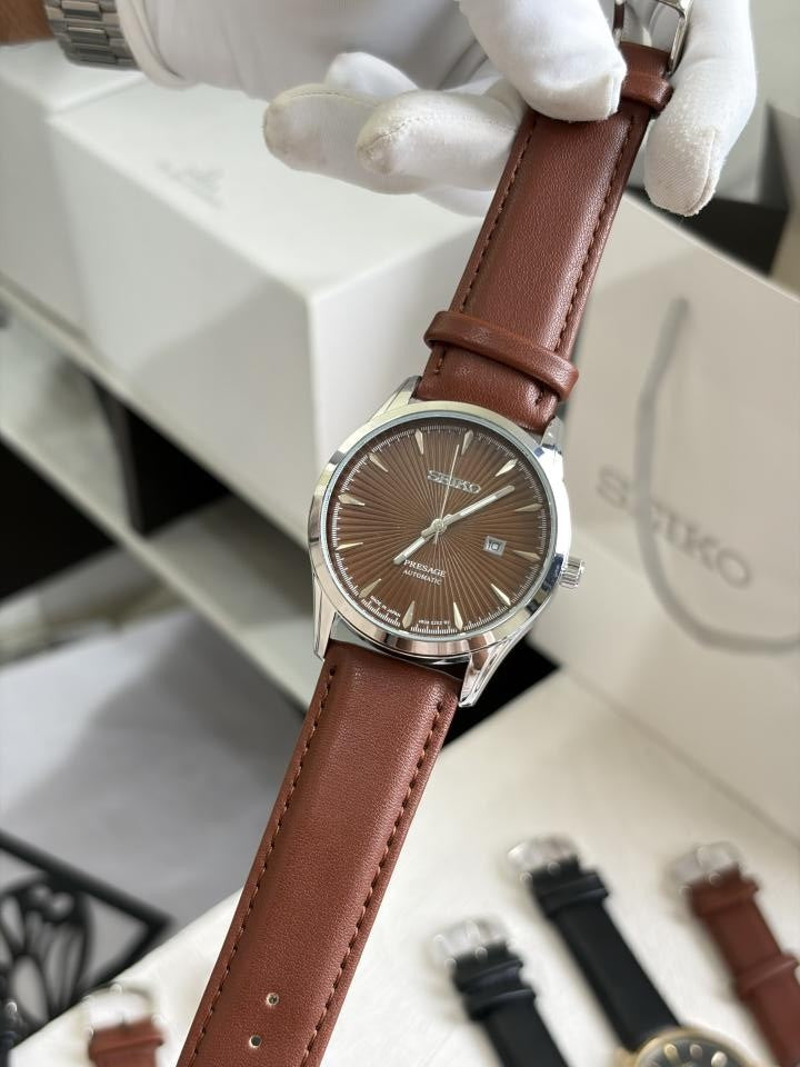 SEIKO PRESAGE LEATHER QUARTZ 934