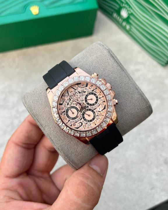 ROLEX EYE OF TIGER ROSE GOLD DIAMOND AT200
