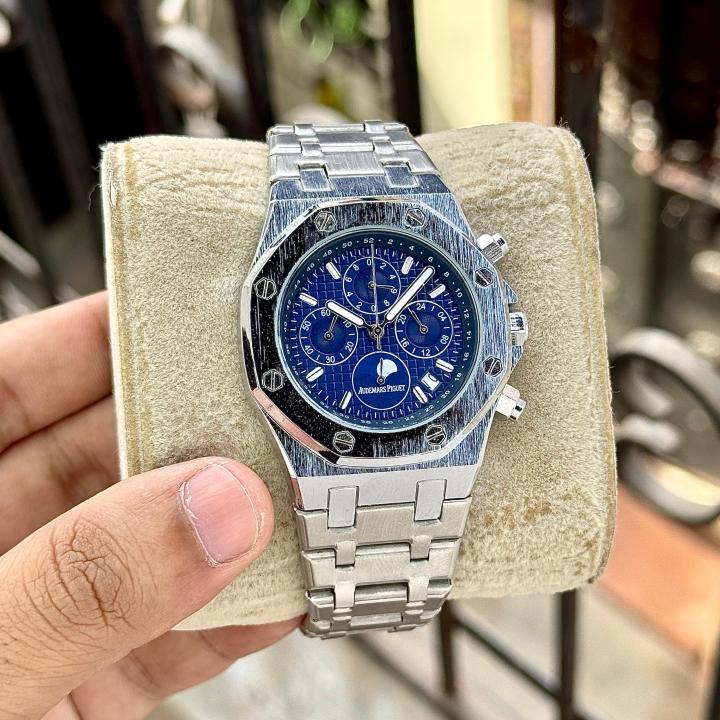 AUDEMARS PIGUET AP SILVER BLUE 20