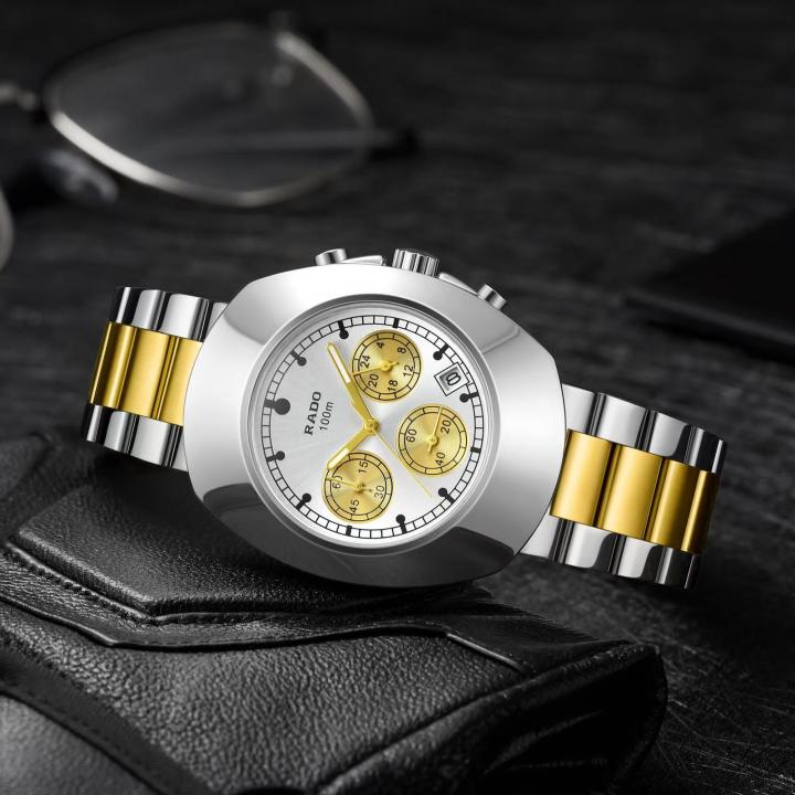 RADO NEW ORIGINAL CHRONOGRAPH 100M (DUAL TONE)