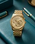 EMPORIO ARMANI AR11581 CHRONOGRAPH FULL GOLD