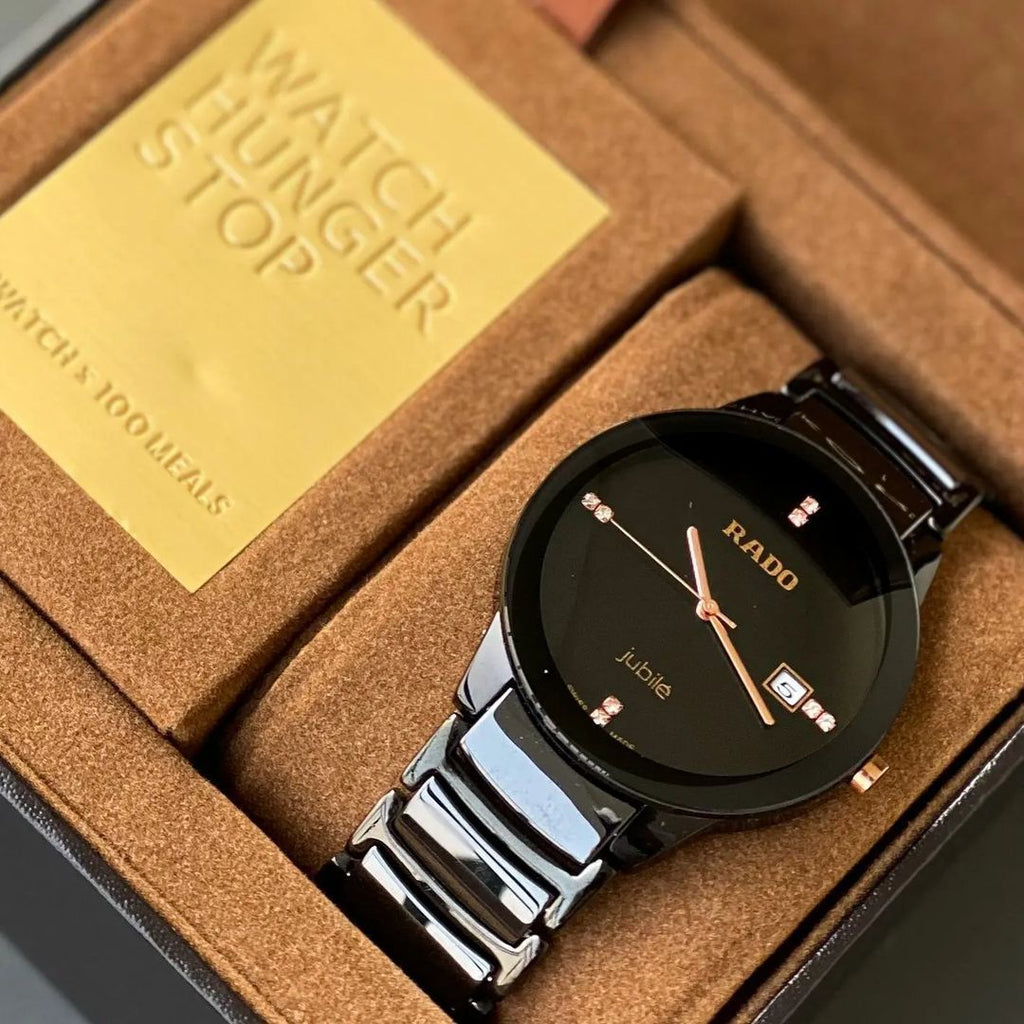 RADO JUBILE GOLD BLACK (FOR WOMEN)