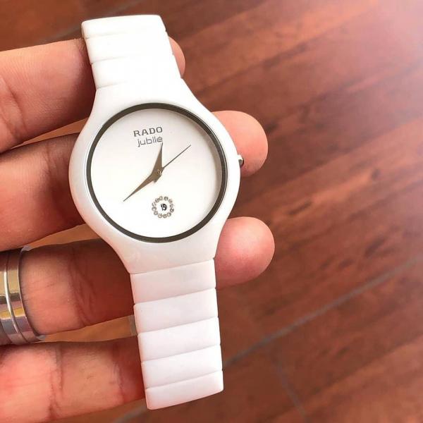 RADO JUBLIE WHITE CERAMIC WATCH