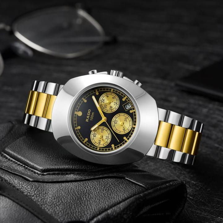 RADO NEW ORIGINAL CHRONOGRAPH 100M (DUAL TONE)