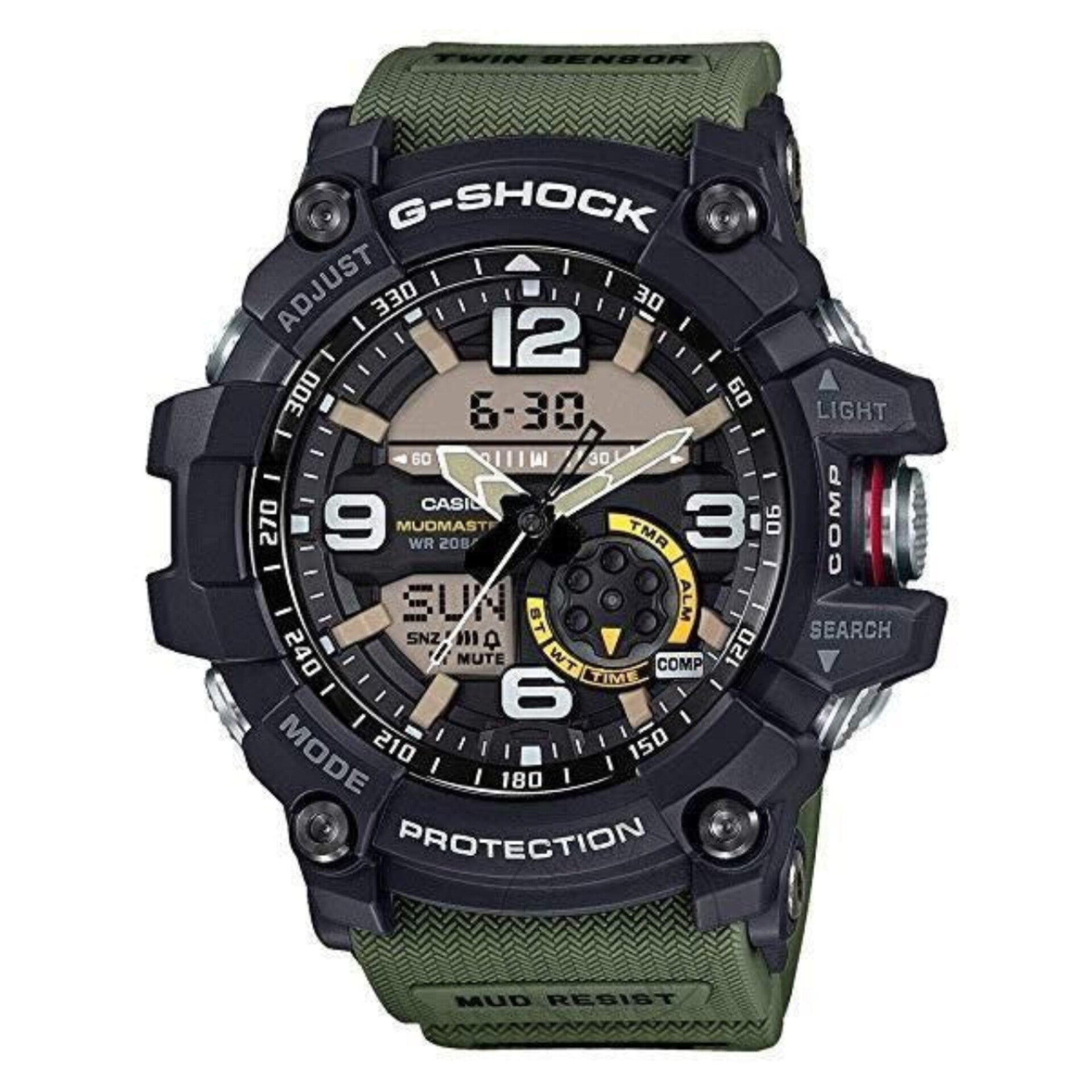 G SHOCK MUD MASTER GG - 1000 ANALOG-DIGITAL WATCH WITH ORIGINAL BOX