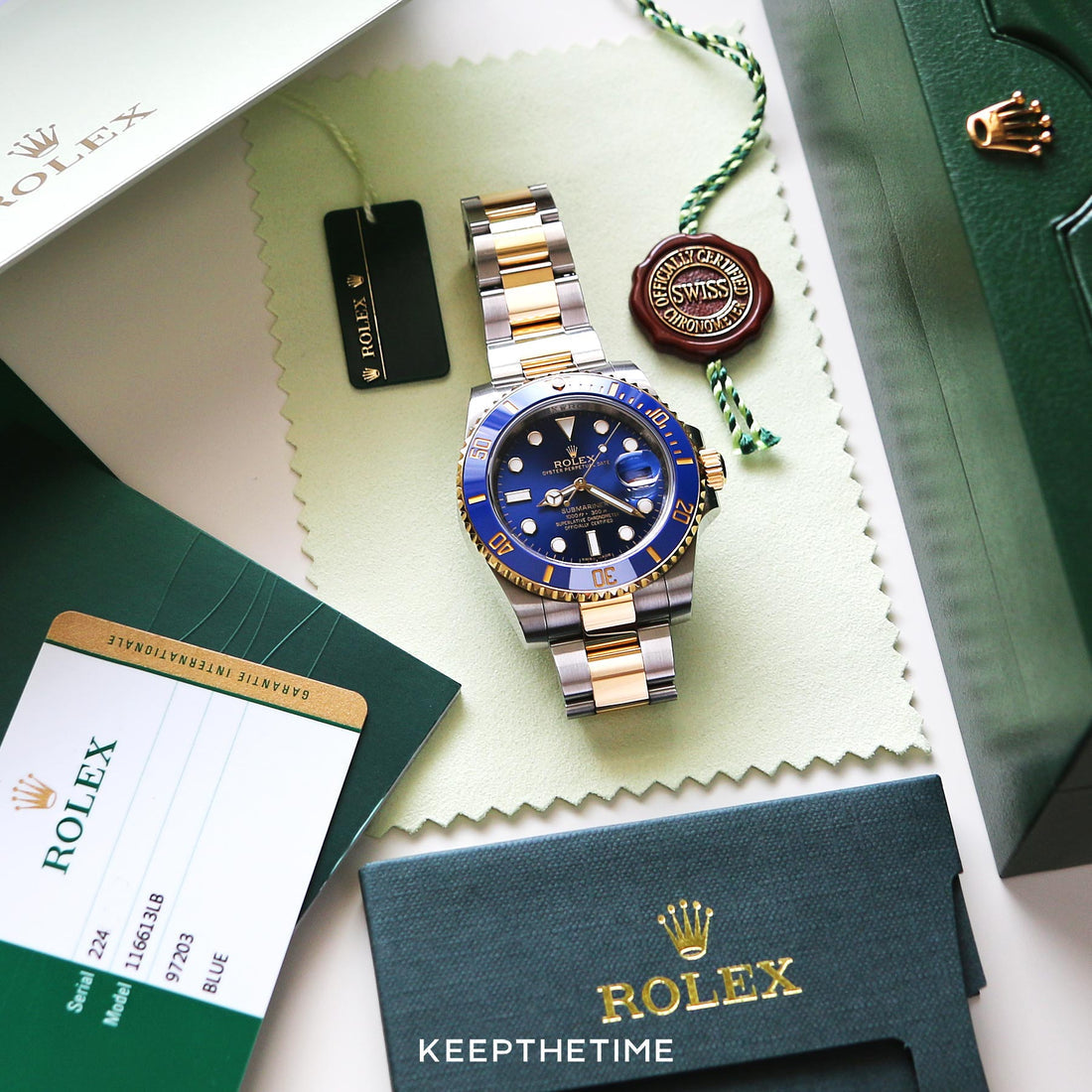 ROLEX SUBMARINER DUAL TONE (CELL MODEL)