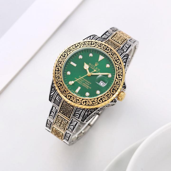ROLEX VINTAGE WITH DATE WORKING (GOLD GREEN)