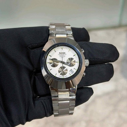 RADO DAISTAR CHRONOGRAPH SILVER WHITE  153