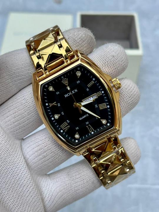 ROLEX CELLINI GOLD BLACK