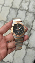 OMEGA CO-AXIAL CHRONOMETER DUAL TONE BLACK DIAL