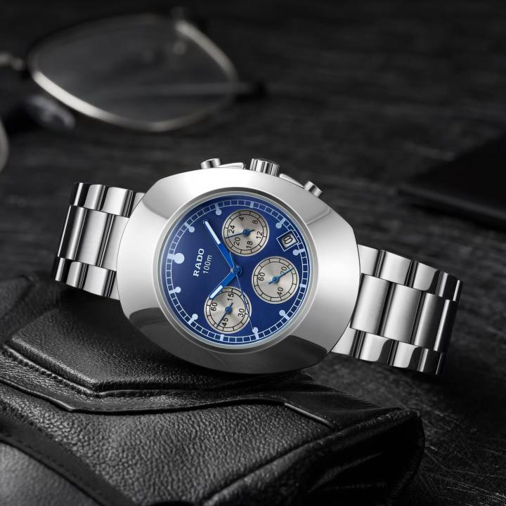 RADO NEW ORIGINAL CHRONOGRAPH 100M (SILVER BLUE)