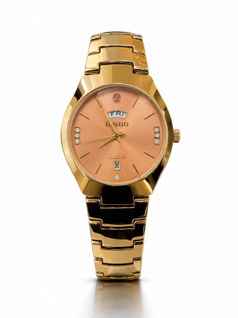 RADO JUBLIE DAY-DATE GOLD WITH DIAMOND (CELL MODEL)