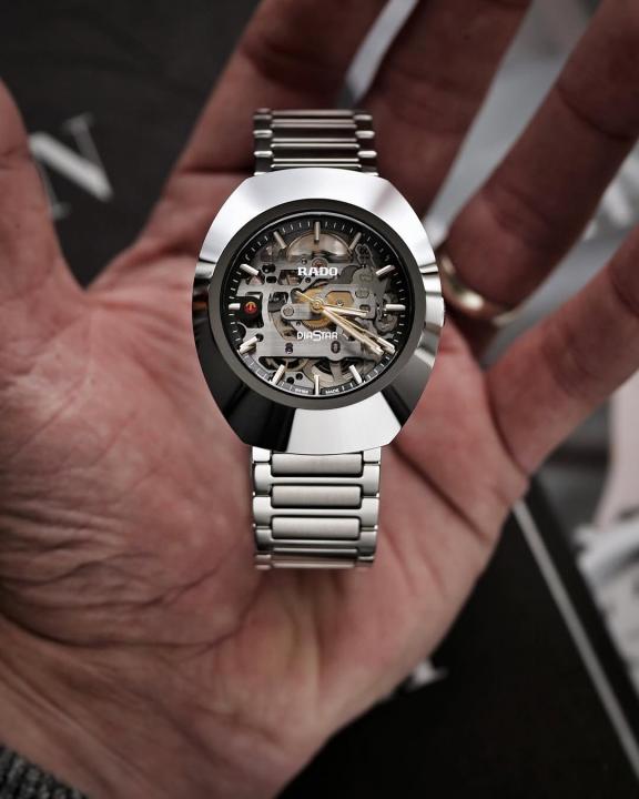 RADO SILVER DIASTAR SKELETON AUTOMATIC