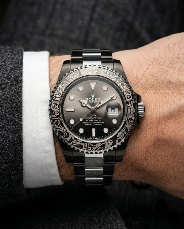 ROLEX OYSTER PERPETUAL SUBMARINE DIW LIMITED ADDITION BLACK-GREY