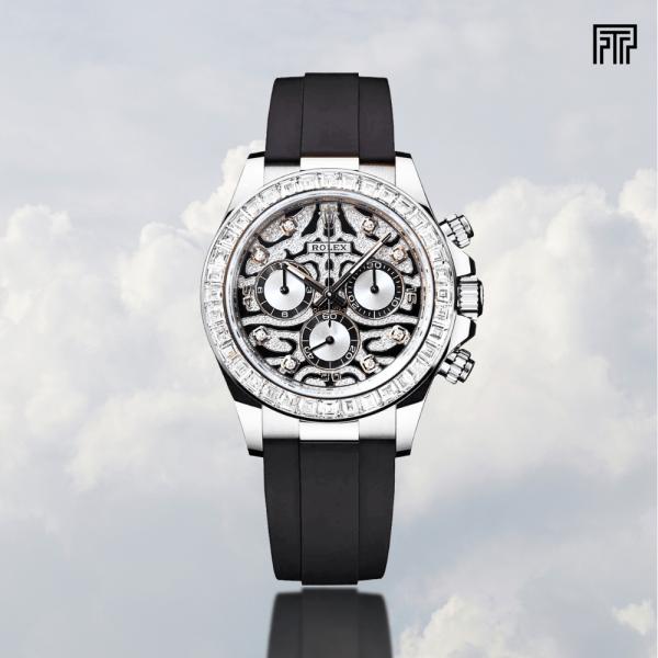 ROLEX EYE OF TIGER SILVER DIAMOND AT200