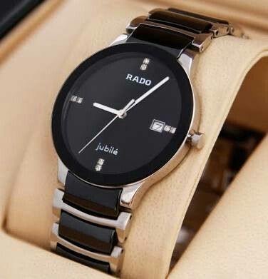 RADO JUBILE SILVER BLACK (FOR MEN)