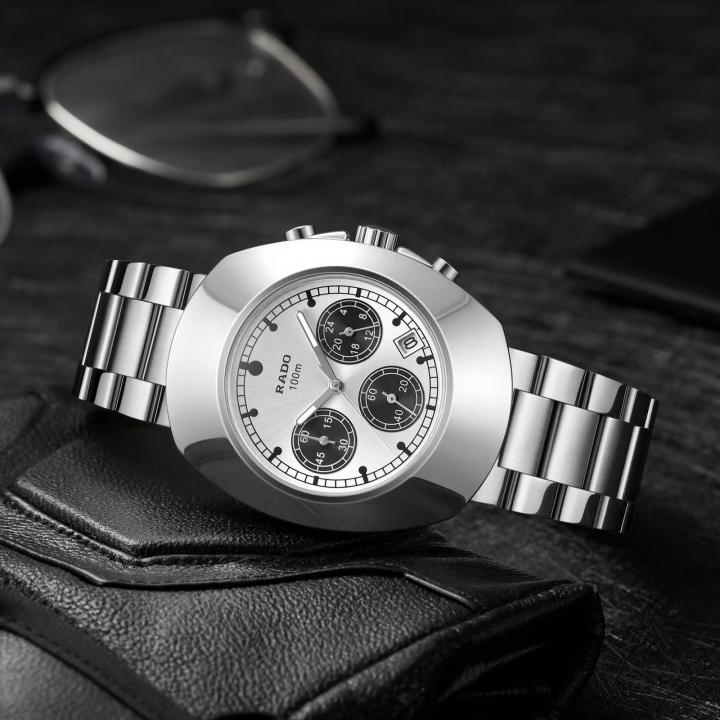 RADO NEW ORIGINAL CHRONOGRAPH 100M (SILVER WHITE)