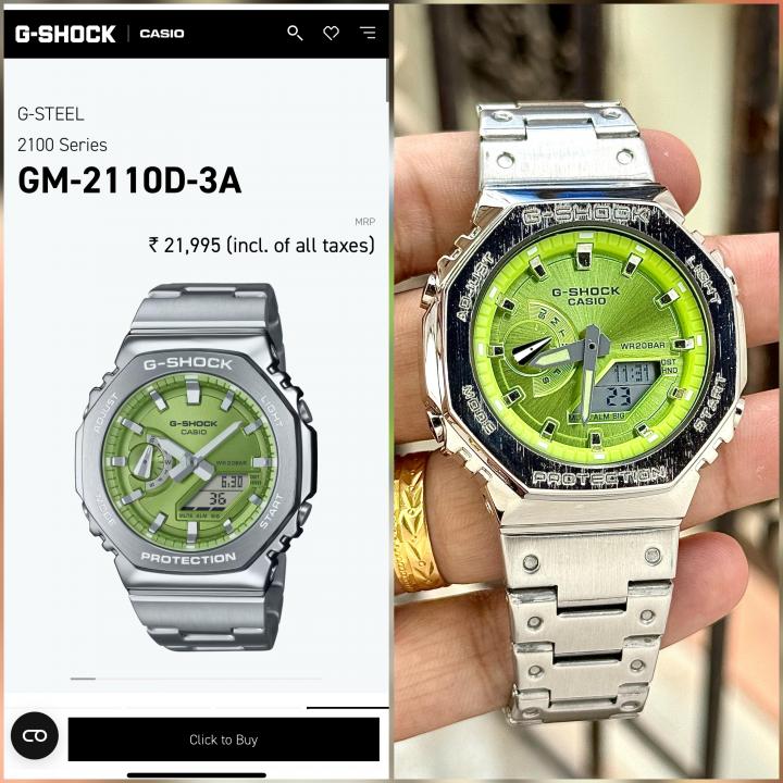 CASIO G SHOCK GM2100 - J127