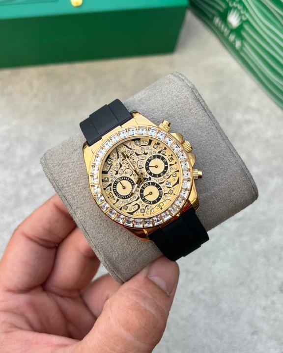 ROLEX EYE OF TIGER GOLD DIAMOND AT200