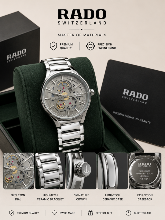 RADO CAPTAIN COOK SILVER