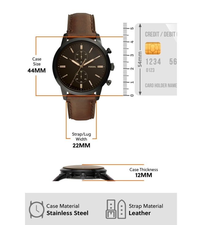FOSSIL CHRONOGRAPH MEN'S WATCH