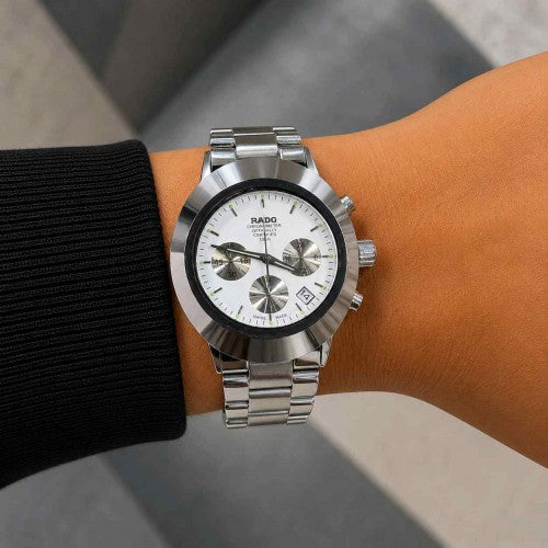 RADO DAISTAR CHRONOGRAPH SILVER WHITE  153