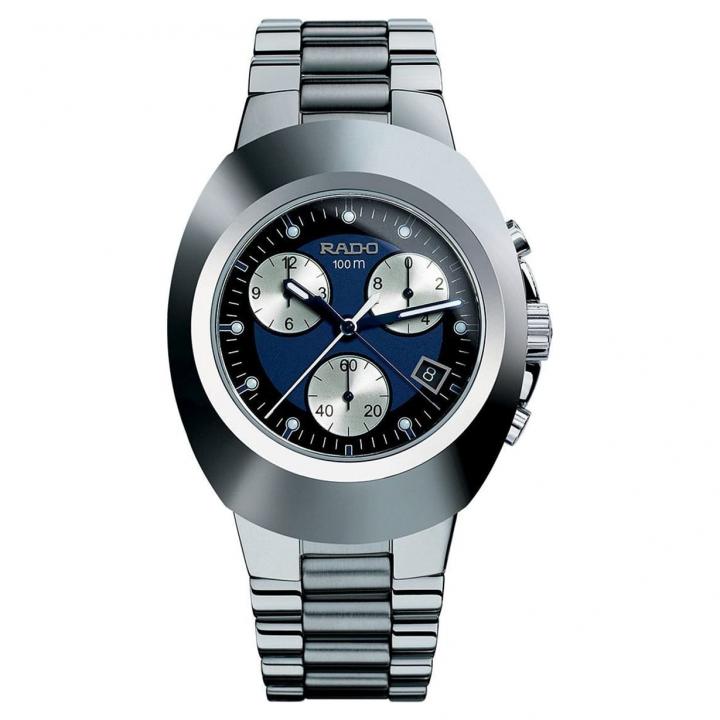 RADO DIASTAR SILVER BLUE CHORNOGRAPH