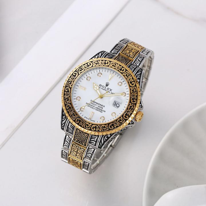 ROLEX VINTAGE WITH DATE WORKING (DUAL TONE WHITE)