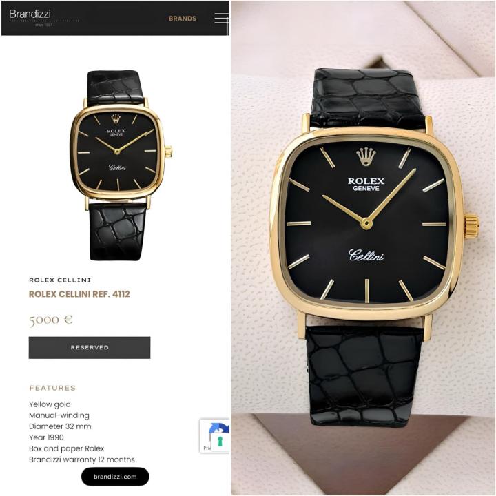 ROLEX CELLINI MENS WATCH