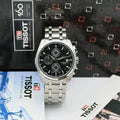 TISSOT 1853 CHRONOGRAPH WATCH (SILVER BLACK)