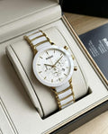 RADO CENTRIX CHRONOGRAPH WHITE-GOLD