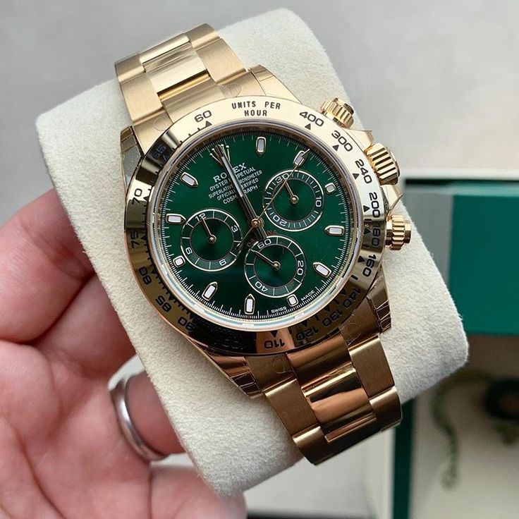 ROLEX DAYTONA GREEN GOLD (CELL MODEL)