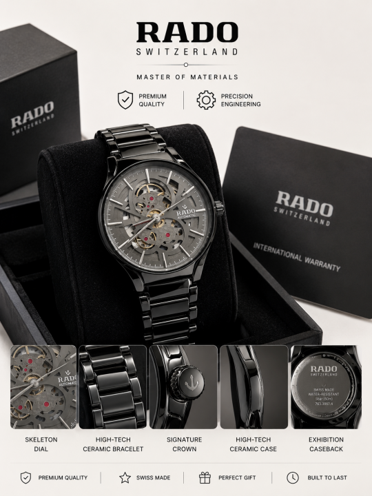 RADO CAPTAIN COOK FULL BLACK