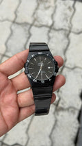 OMEGA CO-AXIAL CHRONOMETER FULL BLACK