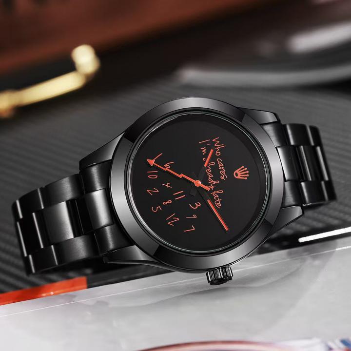 ROLEX MILGAUSS WHO CARES I AM ALREADY LATE