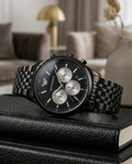 EMPORIO ARMANI AR11581 CHRONOGRAPH FULL BLACK