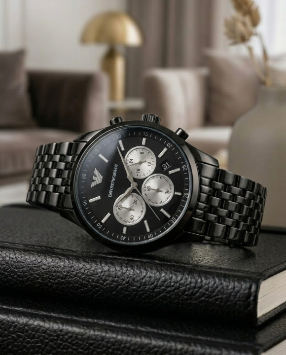 EMPORIO ARMANI AR11581 CHRONOGRAPH FULL BLACK