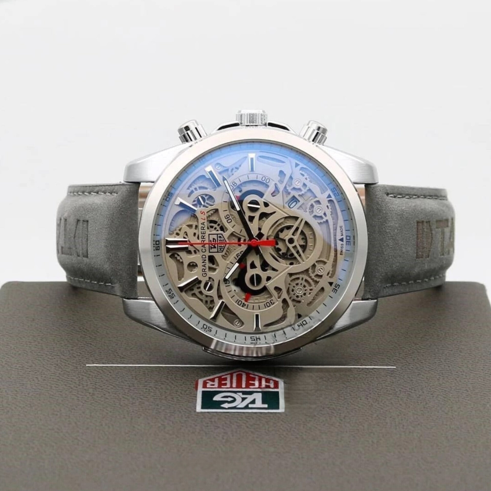 TAG HEUER CR7 DIAGNO GREY CHRONOGRAPH WATCH
