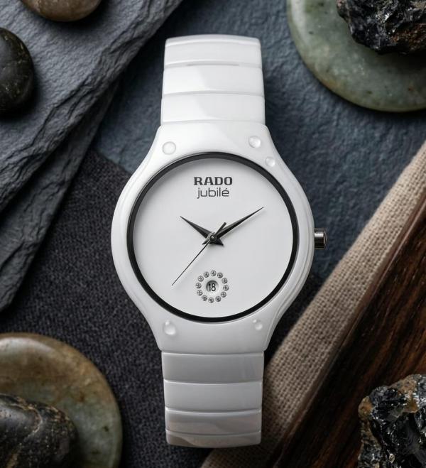 RADO JUBLIE WHITE CERAMIC WATCH