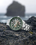 RADO CAPTAIN COOK HIGHTECH AUTOMATIC SILVER-GREEN